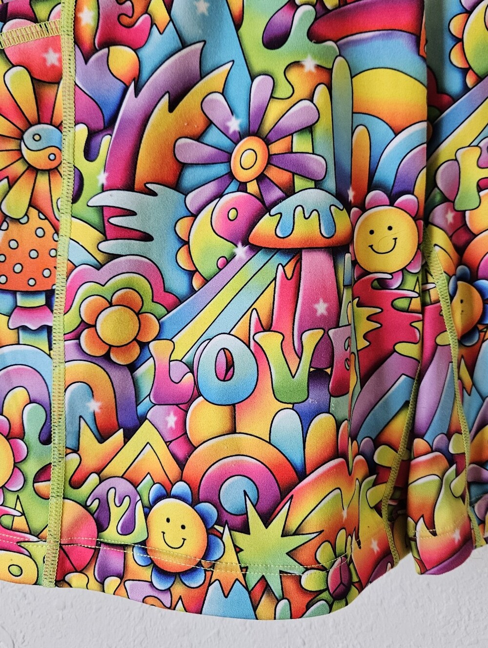 Constantly Varied Gear Multicolor Happy Love Print  Shorts - Picture 2 of 7